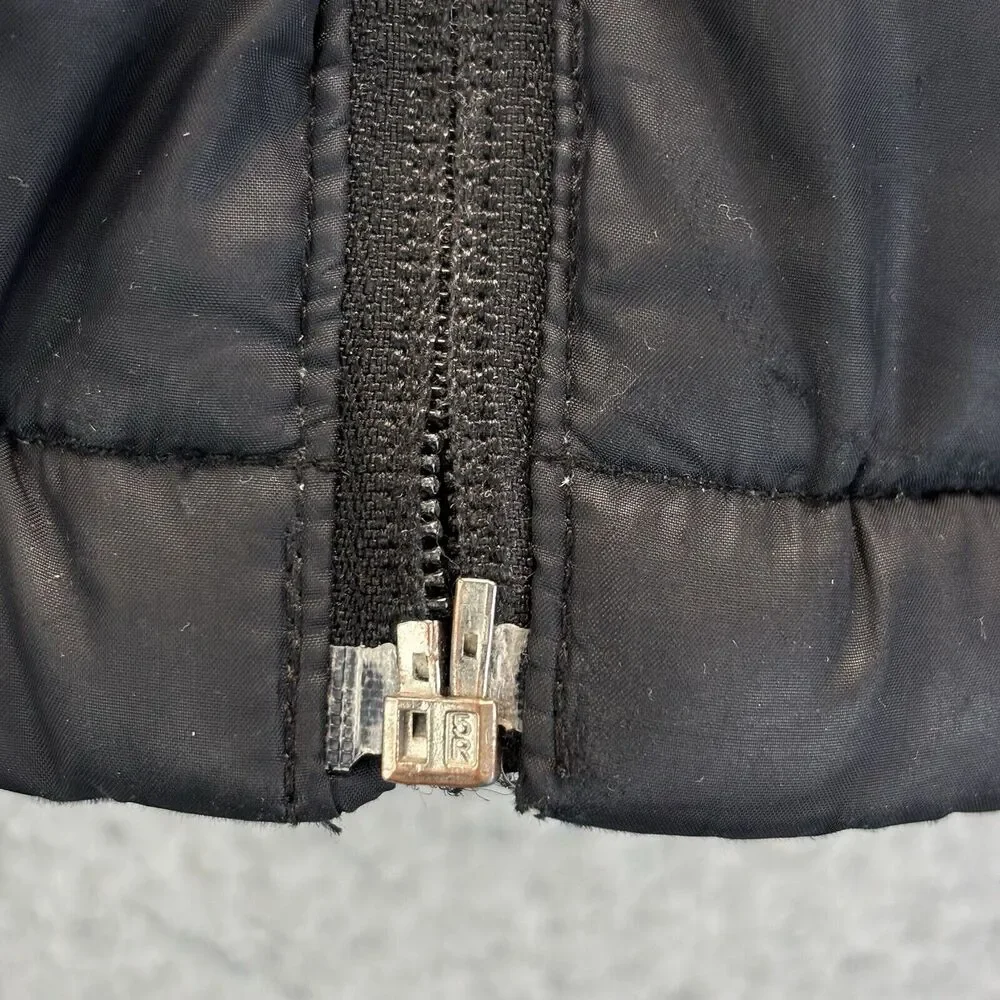 Gap Kids‎ Down Puffer Youth L 10 HoodedJacket Coat Snow Ski **ZIPPER FLAW READ**
